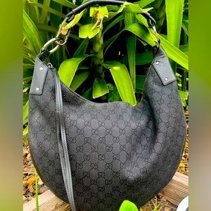 Gucci GG Monogram Canvas Classic Ring Hobo